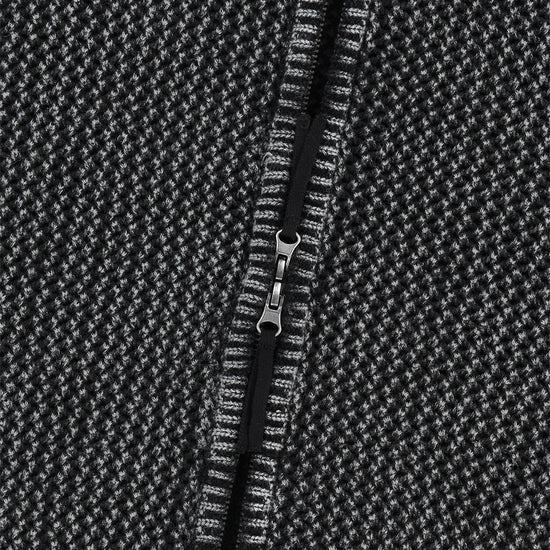 Mahagrid Pigment Mesh Zip Up Knit