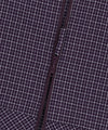 Mahagrid Check Windbreaker in Purple