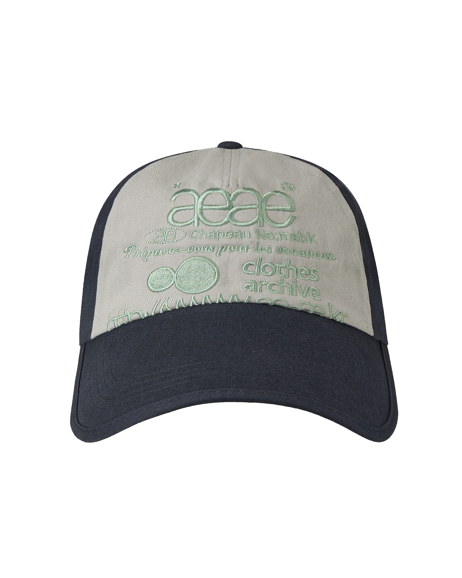 AEAE Web Logo 5 Panel Ball Cap