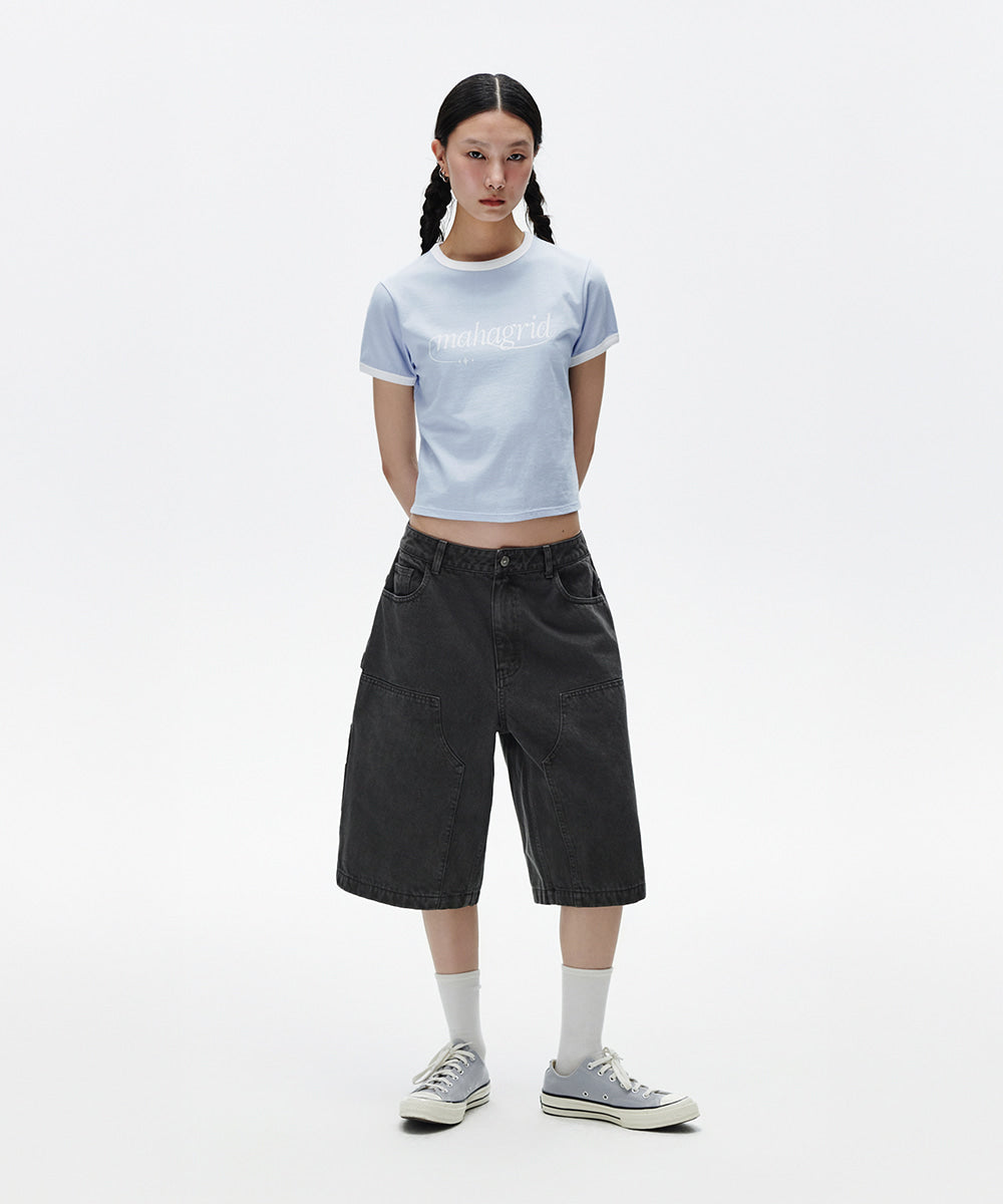 Mahagrid Shooting Star Ringer Tee