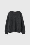 General Idea MAN Wool Blend Hairy Loose Fit Cardigan