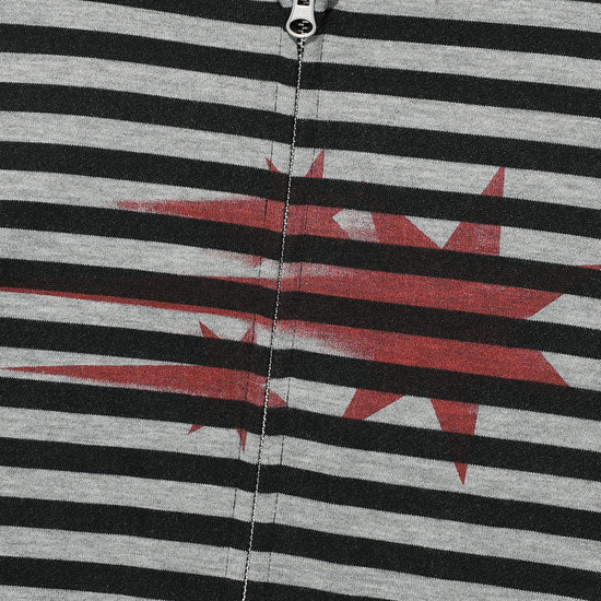 Nice Ghost Club Stripe Rush 3Star Hoodie Zip Up