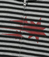 Nice Ghost Club Stripe Rush 3Star Hoodie Zip Up