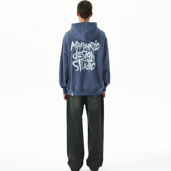 Mahagrid Slash Logo Hoodie