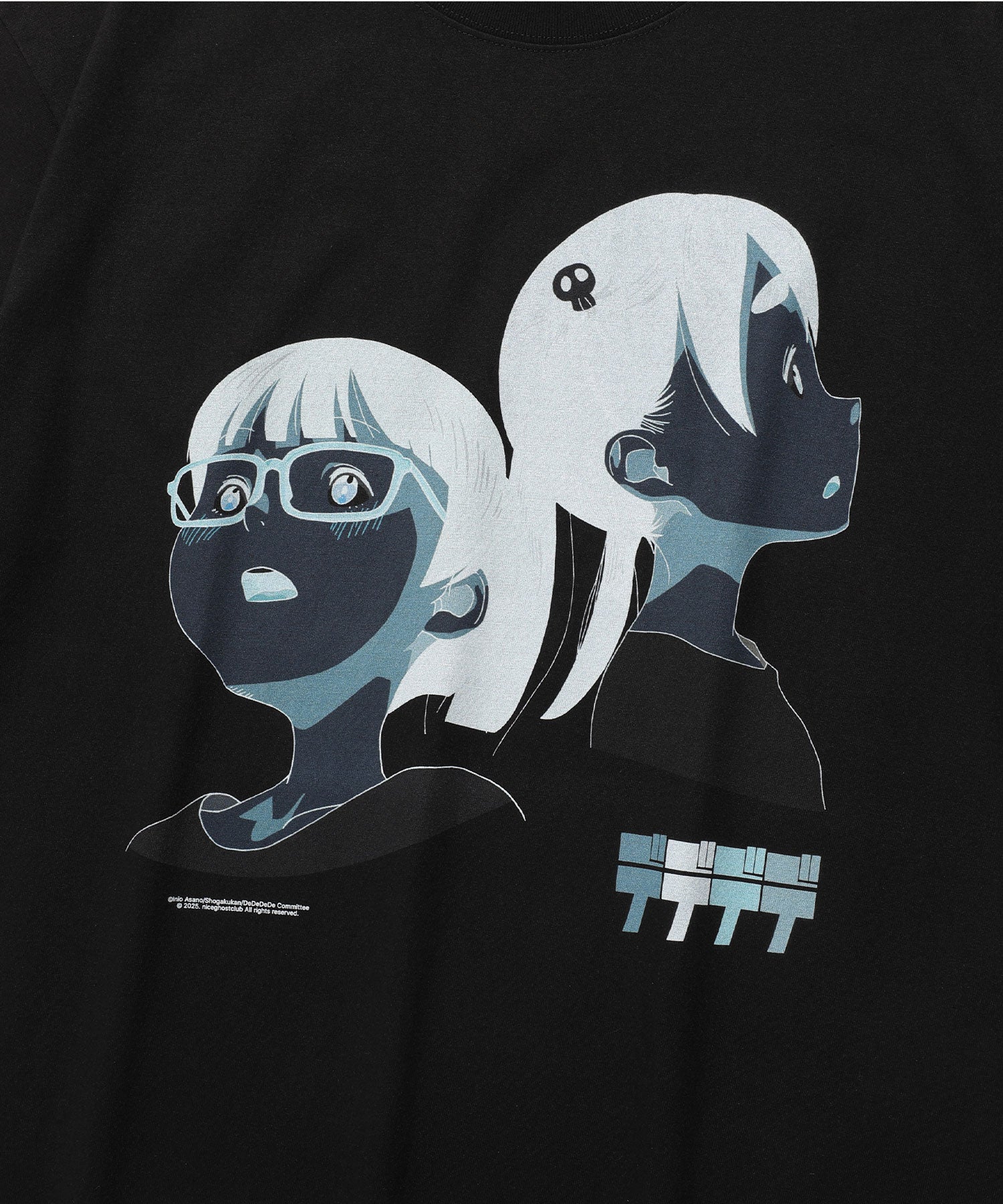 Nice Ghost Club Dededede Expression Big Big Tee [Black]