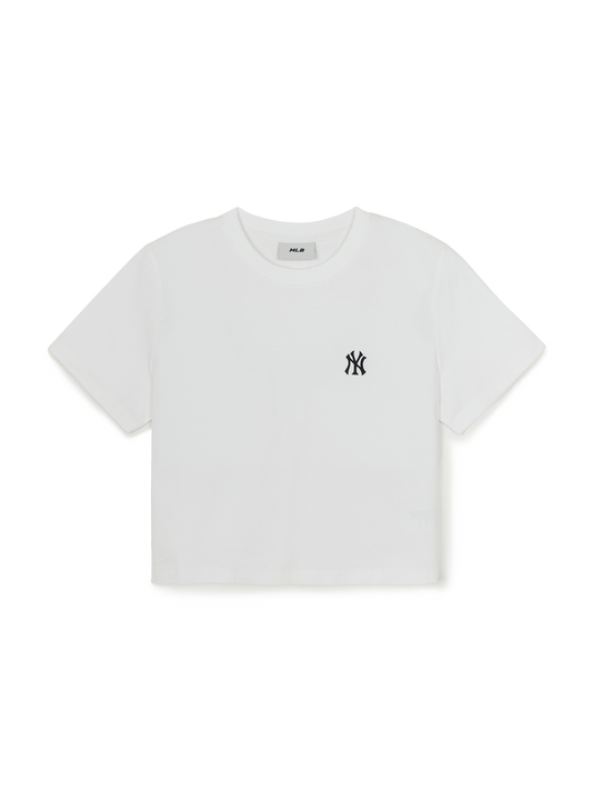 MLB Women's Basic Crop Comfortable T-shirts