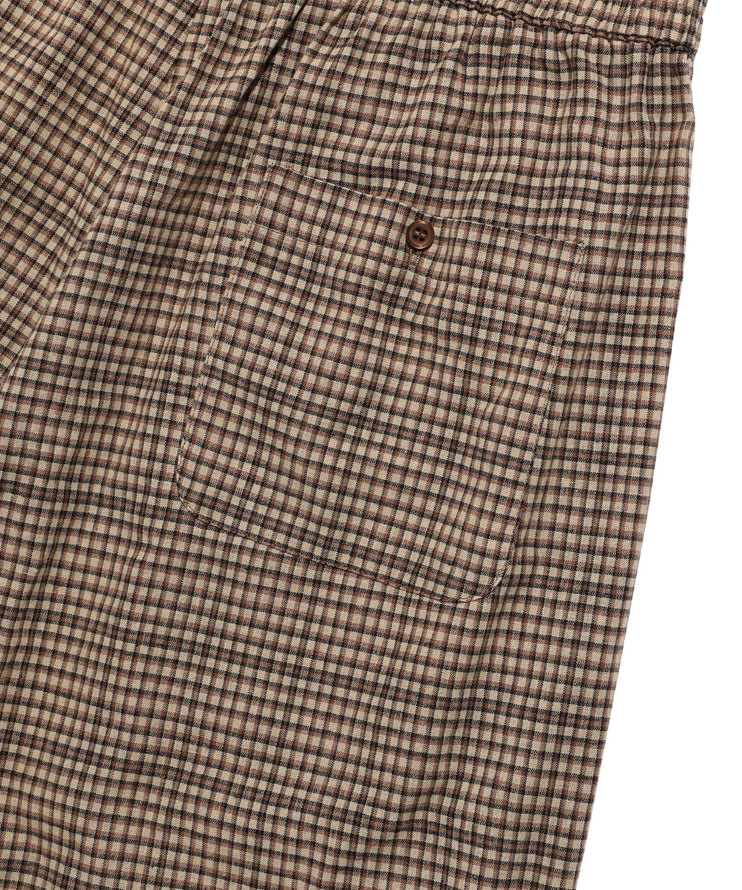 Nice Ghost Club Check Box Shorts
