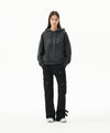 Mahagrid Raw Cut Pray Crop Hoodie