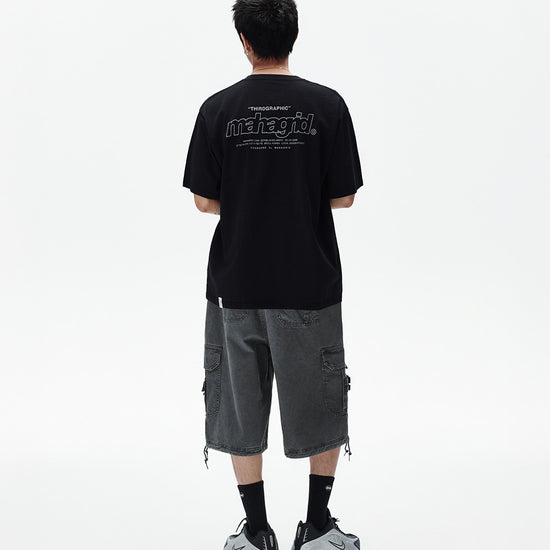 Mahagrid Back Third Logo Tee