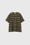 General Idea MAN Stripe Loose Fit Short Sleeve T-Shirt