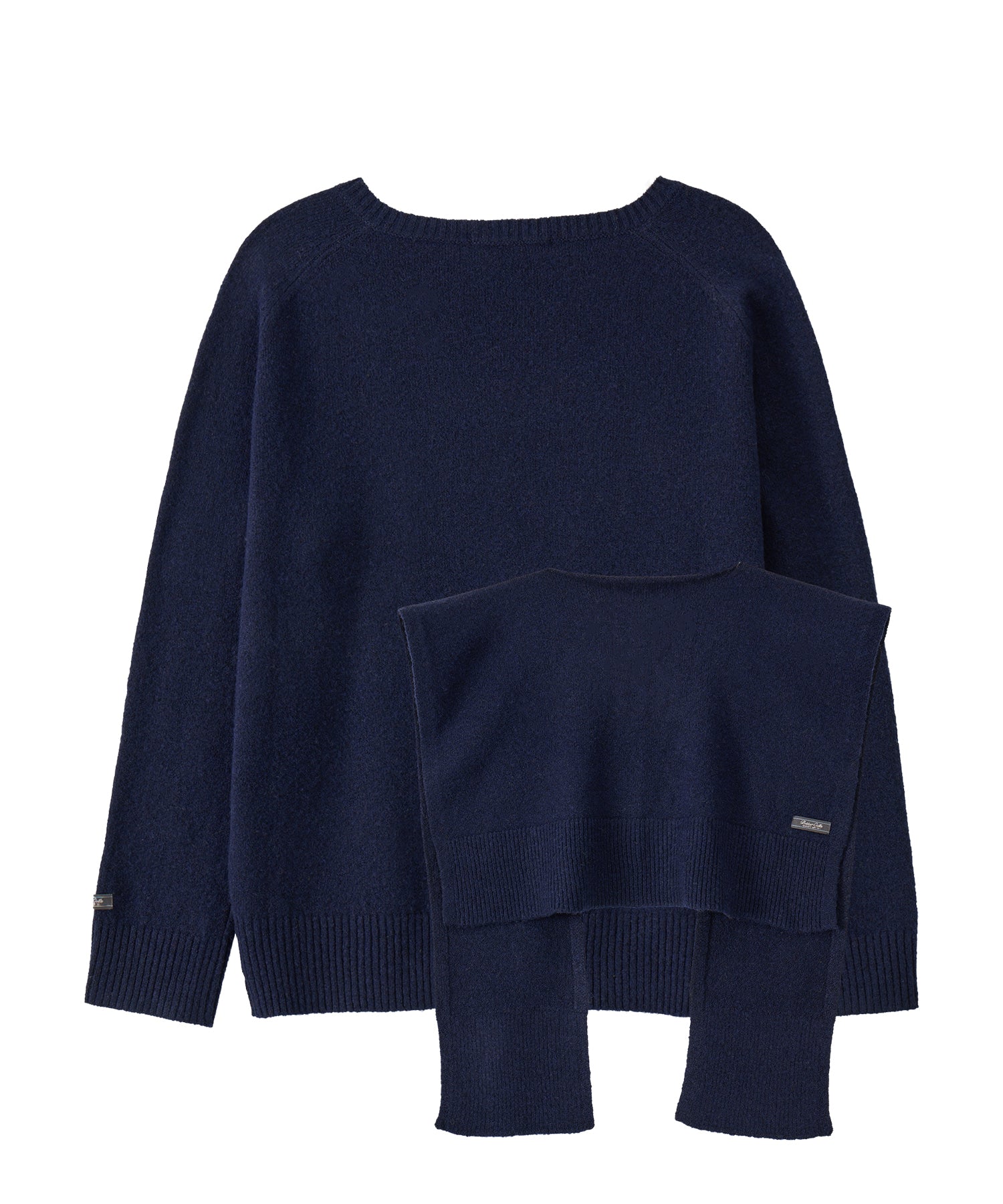 Bitter Cells [SET] Essential V Neck Knit & Shawl