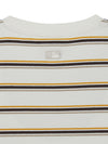 MLB Women's Sportive Stripe Crop T-Shirts