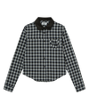 AEAE Round Pocket Check Shirt