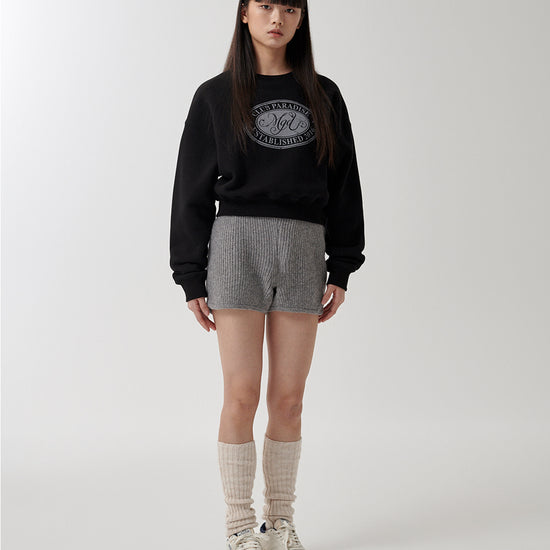 Mahagrid Club Paradise Crop Sweatshirt