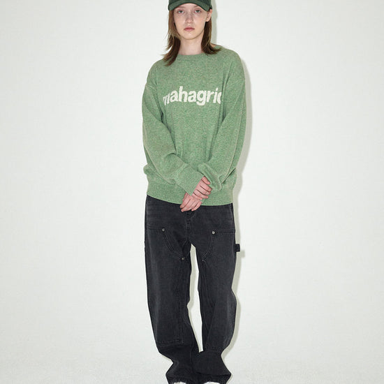 Mahagrid Basic Logo Knit Sweater