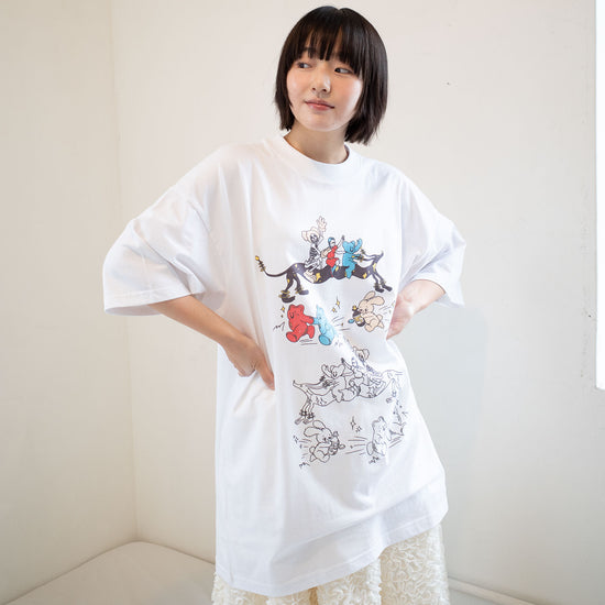 Nice Ghost Club NGC FAMILY BIG BIG TEE [WHITE]