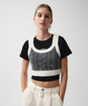 Marithé François Girbaud W Logo Bustier