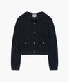 Marithé François Girbaud W SAILOR RIB KNIT CARDIGAN