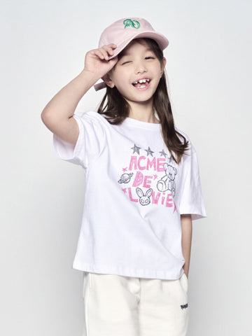 ADLV Kids Universe Drawing Short Sleeve T-Shirt