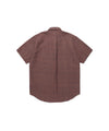 Nice Ghost Club Tornado Star Check Big Half Shirt [Pink]