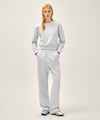 Marithé François Girbaud W BASIC FOLD-OVER SWEAT PANTS