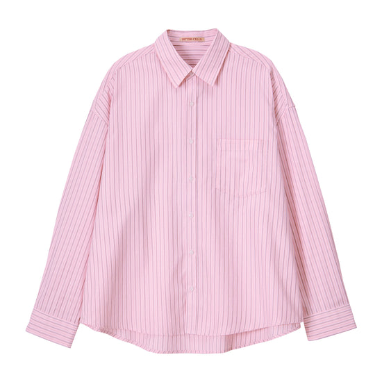 Bitter Cells Oversized Sasha Stripe Shirt