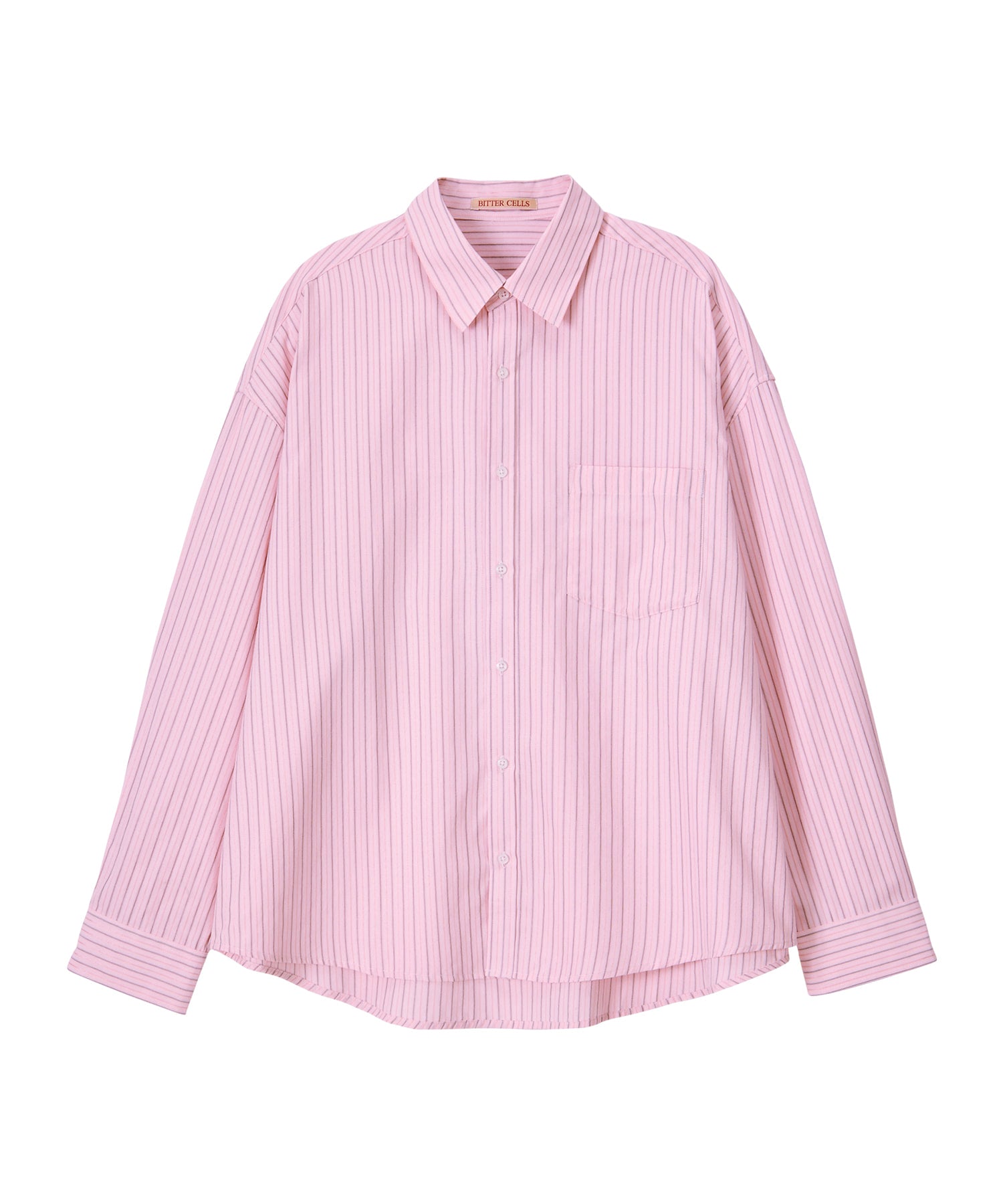 Bitter Cells Oversized Sasha Stripe Shirt