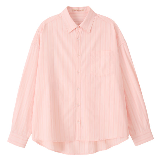 Bitter Cells Oversized Brynn Stripe Shirt