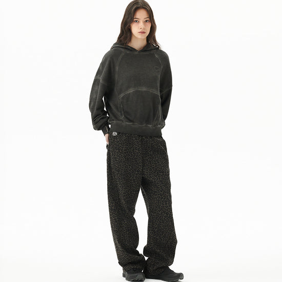 Mahagrid Curved Leopard Pant