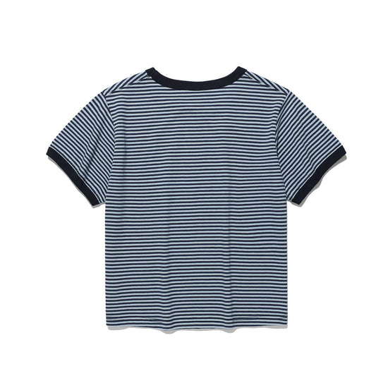 Nice Ghost Club Stripe Rush 3Star Ringer Crop Tee