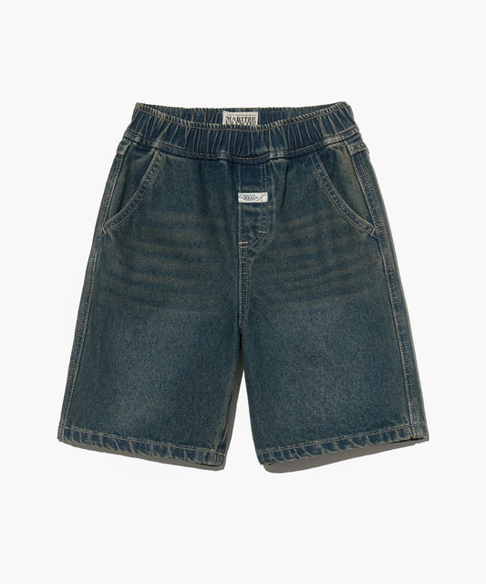 Marithé François Girbaud Kids Bermuda Denim Pants