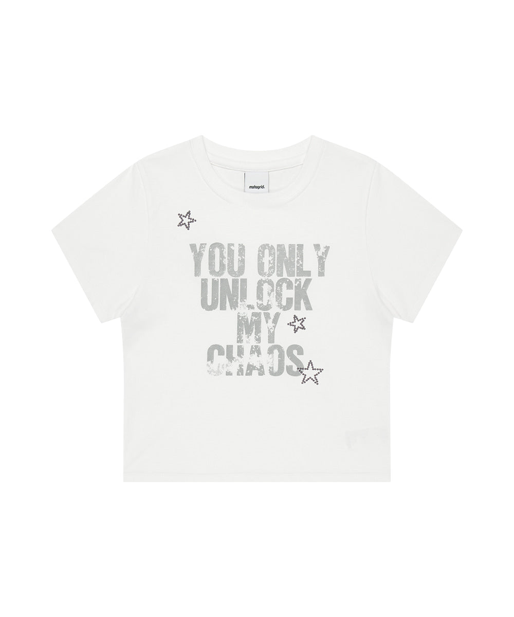 Mahagrid Unlock Crop Tee