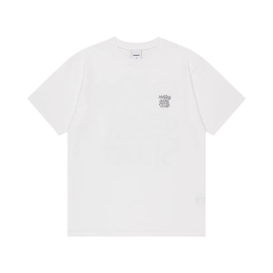 Mahagrid Paisley Slash Logo Tee