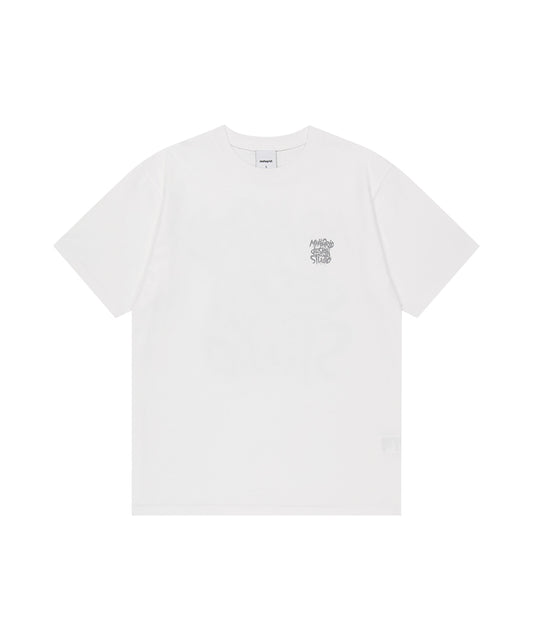 Mahagrid Paisley Slash Logo Tee