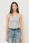 General Idea WOMAN Solid U-Neck Sleeveless