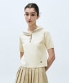 Marithé François Girbaud W MARINE SAILOR HALF KNIT