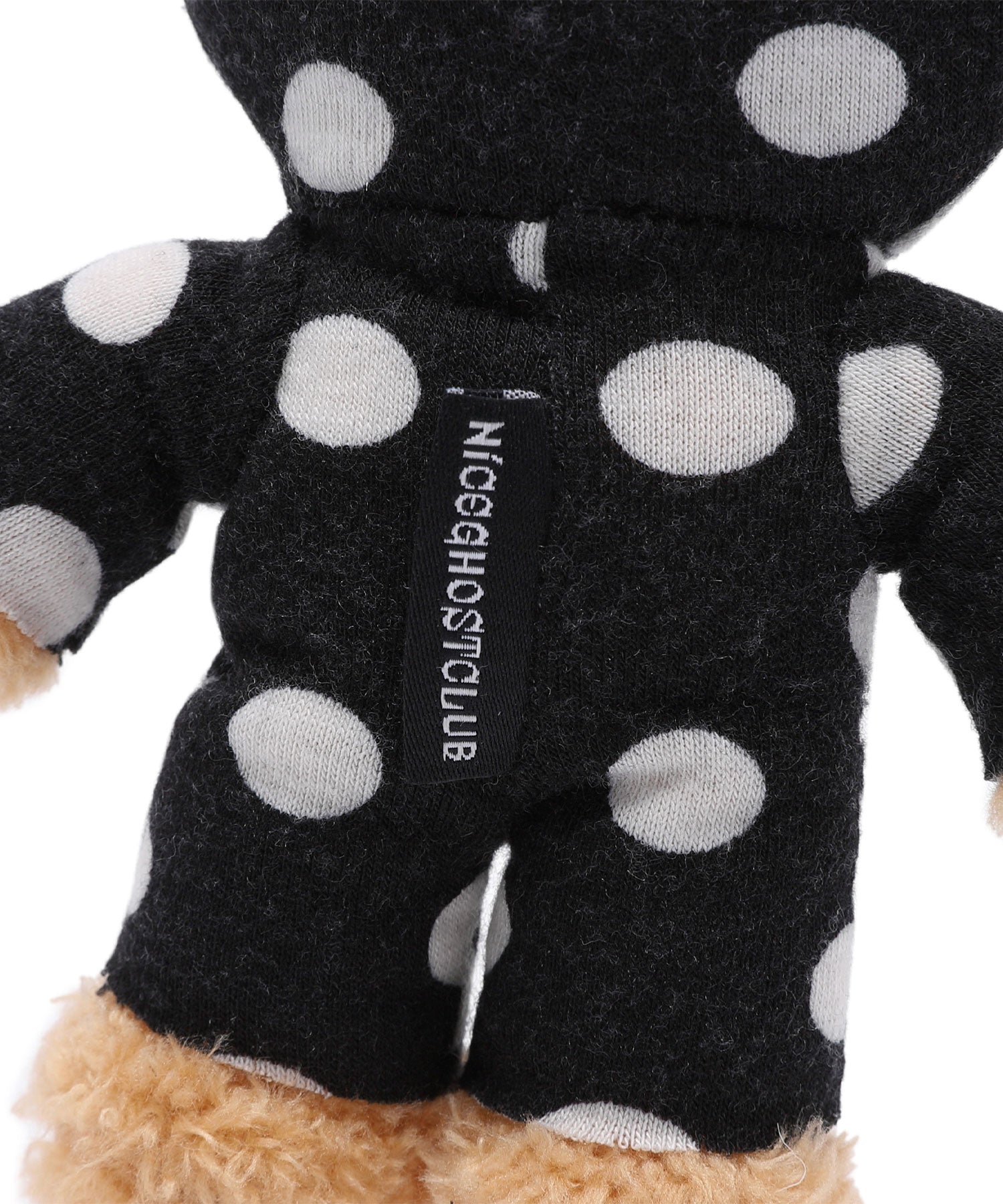 Nice Ghost Club Devil Bear Doll Key Ring [Black]