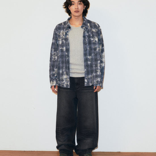 Mahagrid Overdyed Check Shirt