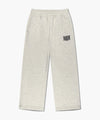Marithé François Girbaud Kids Classic Logo Straight Sweat Pants (Brushed) Dark Green