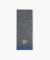 Marithé François Girbaud Kids Classic Logo Knit Muffler Heather Gray