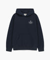 Marithé François Girbaud Crown Crest Symbol Hoodie (Brushed) Navy