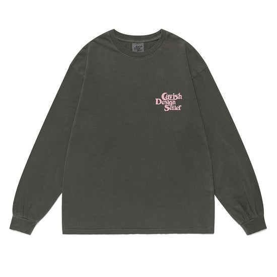 Cavish Pigment Seller Logo Long Sleeve Tee