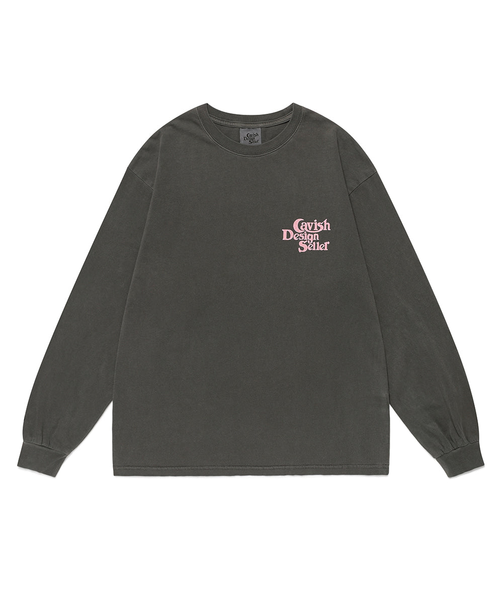 Cavish Pigment Seller Logo Long Sleeve Tee