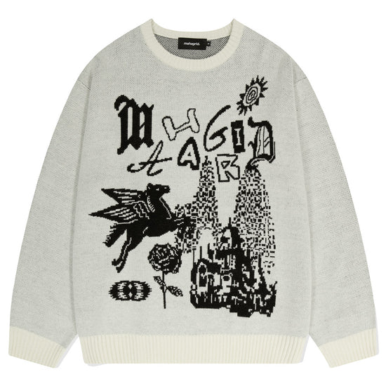 Mahagrid Fantasia Knit Sweater