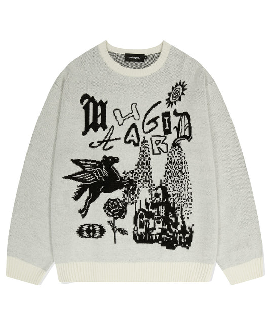Mahagrid Fantasia Knit Sweater