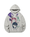 Nice Ghost Club Ghost Angels Glitter Hoodie [Grey]