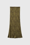General Idea WOMAN Printed Bias Long Skirt