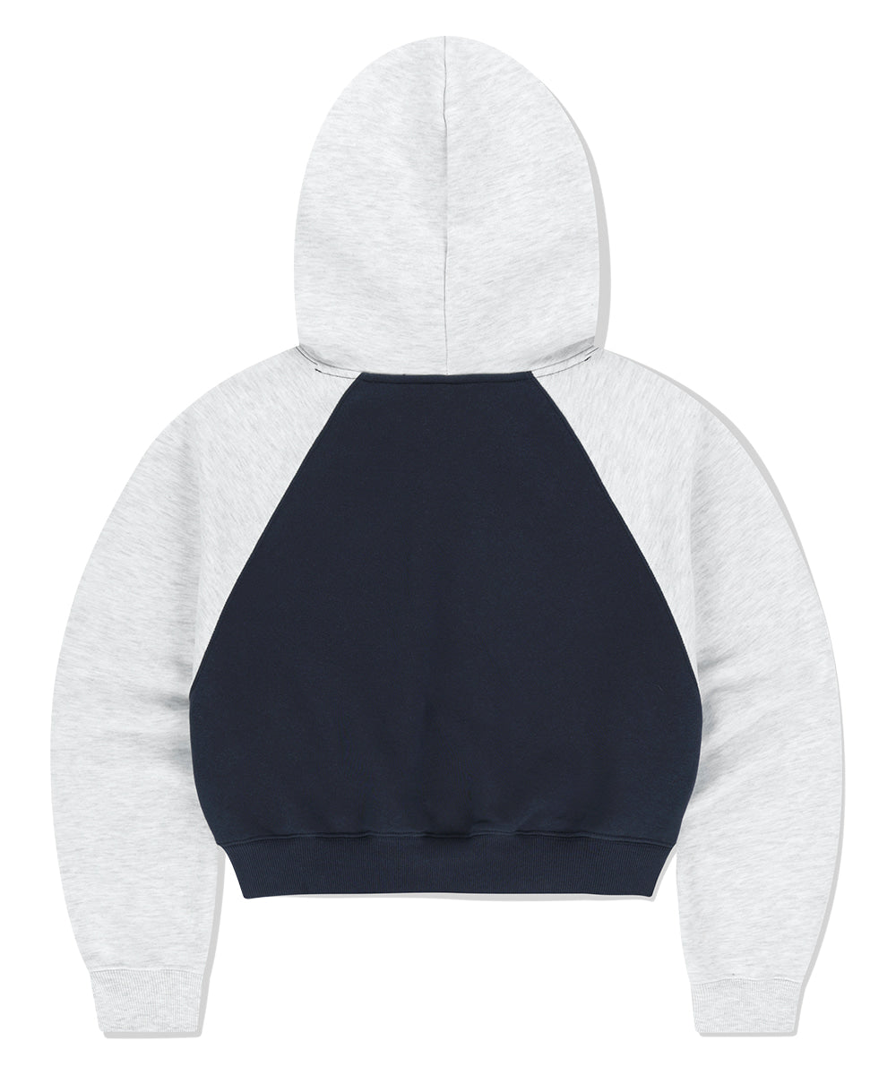 Mahagrid Department Star Crop Hoodie