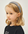 Marithé François Girbaud Kids Metal Circle Logo Hair Band Black