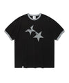 Cavish Twin Star Ringer Short Sleeve T-Shirt